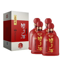 金種子 柔和紅經(jīng)典 濃香型白酒禮盒裝  過年禮品 40度 460mL 4瓶 整箱裝