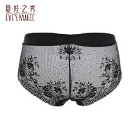 夏娃之秀 女神性感蕾絲提臀收腹內(nèi)褲 黑色