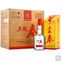 WULIANGYE 五糧液 五糧春 一代 45度 濃香型白酒 500mL*6瓶 （含3只禮袋）贈250ml*1瓶