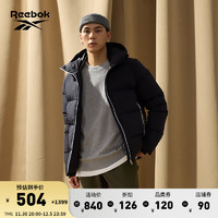 Reebok 銳步 戶外羽絨服男女款外套新一代輕薄保暖舒適 001-22CFR203U 連帽 A/M