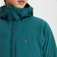 KOLON SPORT 可隆夾克 男子戶外PRIMALOFT棉服保暖外套運(yùn)動騎行上衣 LHPJ3WTK25-DG 深綠色 190/3XL