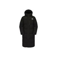 THE NORTH FACE 北面 2024冬款 長(zhǎng)款連帽鴨絨混合填充羽絨服 NC1DQ50J