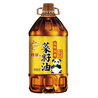 鯉魚(yú) 非轉(zhuǎn)基因壓榨濃香菜籽油 5L