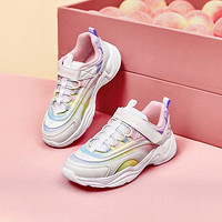 SKECHERS 斯凱奇 女童拼色設(shè)計(jì)感休閑鞋簡(jiǎn)約百搭兒童運(yùn)動(dòng)鞋童鞋秋冬季