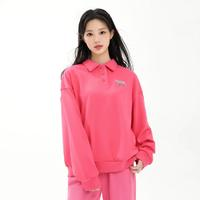 ANTA 安踏 女士翻領(lǐng)寬松棉質(zhì)衛(wèi)衣 162318710