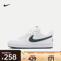 NIKE 耐克 COURT BOROUGH LOW RECRAFT 大童運動童鞋 DV5456-122 40