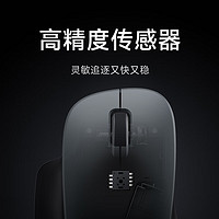 Xiaomi 小米 無線鼠標(biāo)舒適版 無線2.4G輕音辦公小巧便攜mac筆記本臺(tái)式機(jī) 非對(duì)稱造型 深空黑