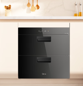 Midea 美的 新升級光波2.0  MXV-ZLP90Q15S Pro 消毒柜嵌入式 110L 雙層