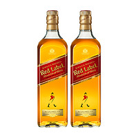 JOHNNIE WALKER 尊尼獲加 紅牌 蘇格蘭威士忌 500ml*2