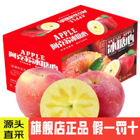 AKSU APPLE 阿克蘇蘋果 新疆直發(fā)冰糖心紅富士帶箱10斤單果75-80mm