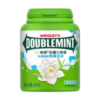 DOUBLEMINT 綠箭 無糖口香糖 茉莉綠茶味 56g