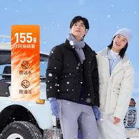 SKECHERS 斯凱奇 24年秋冬三防加厚羽絨服男女款短款機(jī)能工裝風(fēng)