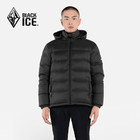 BLACKICE 黑冰 連帽羽絨服 戶外輕量可脫卸帽男款羽絨外套F8902 啞黑