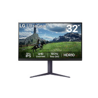 LG 樂(lè)金 32GS85Q 31.5英寸Nano-IPS顯示器（2560×1440、180Hz、99%DCI-P3、HDR10）