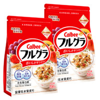 Calbee 卡樂比 富果樂原味水果麥片600g*2袋