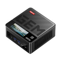 天鋇 GEM12 迷你臺式機 黑色（銳龍R7-8845HS、核芯顯卡）帶副屏及指紋