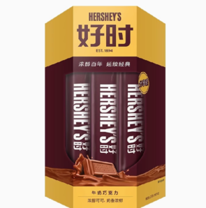 88VIP！HERSHEY'S 好時(shí) 之吻 牛奶巧克力排塊210g