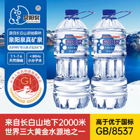 泉陽泉 長白山天然礦泉水大瓶裝飲用水3L*6 瓶裝 3L6瓶