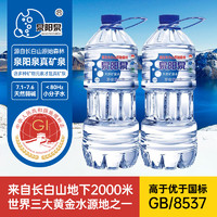 泉陽(yáng)泉 長(zhǎng)白山天然礦泉水大瓶裝飲用水3L*6 瓶裝 3L6瓶