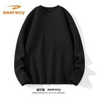 Deerway 德爾惠 男士加絨半高領(lǐng)長袖打底衫