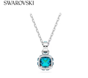 SWAROVSKI  施華洛世奇 Birthstone 項(xiàng)鏈生辰石 十二月 藍(lán)色 5651707