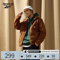 Reebok 銳步 男女同款JACKET仿羊羔絨夾克FCR105U 22FCR105UGBR A/L