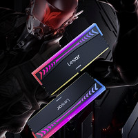 Lexar 雷克沙 DDR5 6000 32GB(16GB×2)套條 電競RGB燈條臺式內(nèi)存條 黑色