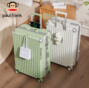 88VIP！Paul Frank大嘴猴 男女通用鋁框行李箱 PF55383