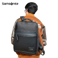 Samsonite 新秀麗 電腦雙肩包 15.6英寸 黑色 TT0