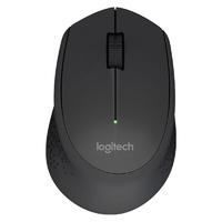 logitech 羅技 M275鼠標(biāo) 無(wú)線鼠標(biāo) 辦公鼠標(biāo) 右手鼠標(biāo) 黑色 帶無(wú)線2.4G接收器