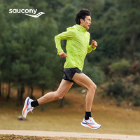 saucony 索康尼 啡速4競(jìng)速訓(xùn)練跑步鞋男專業(yè)馬拉松緩震回彈運(yùn)動(dòng)鞋白黑4