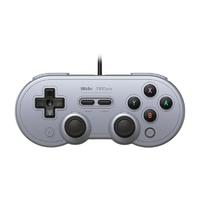 8BITDO 八位堂 SN30 Pro 有線游戲手柄 淺灰色