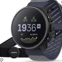 SUUNTO 頌拓 Vertical手表 - GPS 智能手表,電池續(xù)航時間長達(dá) 50 天,軍事測試外殼,100 米防水