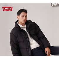 Levi's 李維斯 24秋季男士簡約休閑經(jīng)典無帽御寒羽絨服外套 黑色 M