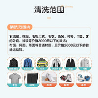 某東洗衣 衣鞋任洗6件 羽絨服/襯衫/運動鞋等 干洗服務(wù)水洗 去漬熨燙 免費取送