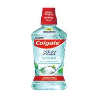 Colgate 高露潔 清新鹽爽漱口水500mlx2  清新口氣 含漱液無酒精 0酒精 去口臭