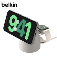 belkin 貝爾金 WIZ020btH37 MagSafe二合一蘋果無線充電器