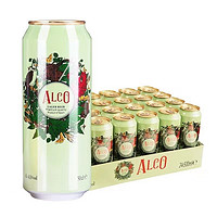 ALCO 阿爾寇 黑啤500ML*24罐西班牙/ALCO精釀聽裝啤酒