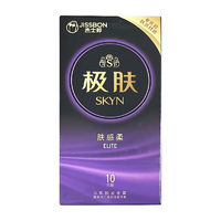 jissbon 杰士邦 SKYN極膚 膚感柔 非乳膠安全套 10只