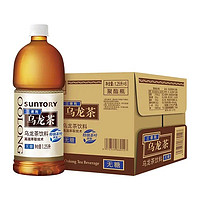 SUNTORY 三得利 無糖烏龍茶飲料 大瓶裝1250ml*6瓶 整箱