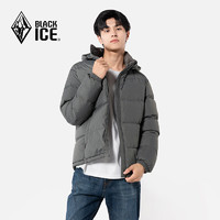 BLACKICE 黑冰 24戶外650蓬鴨絨男款加厚防風保暖羽絨服D FAF8905 鐵灰 XXL