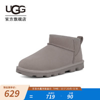 UGG 秋季新款 男女同款舒適純色基礎(chǔ)款短筒靴 1166732