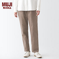 MUJI 無(wú)印良品 女式燈芯絨輕便褲 BEE06C2A