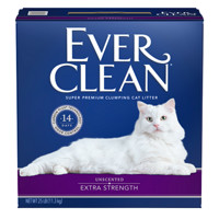 EVER CLEAN 鉑鉆 EverClean鉑鉆進口貓砂14磅速凝抗菌貓沙膨潤土除臭散香