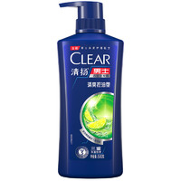 CLEAR 清揚 男士去屑洗發(fā)露 清爽控油型 500g