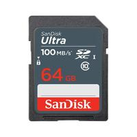 SanDisk 閃迪 至尊高速系列 升級(jí)款 SD存儲(chǔ)卡 64GB（UHS-I、C10）