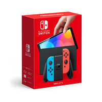 Nintendo 任天堂 日版 Switch OLED 游戲主機(jī) 紅藍(lán)色 日版