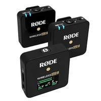 R?DE 羅德 RODE 羅德 Wireless GO II 專業(yè)錄音麥克風(fēng)一托二官方版