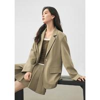 DUIBAI 對白 時(shí)髦通勤女式西裝外套