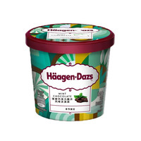 H?agen·Dazs 哈根達(dá)斯 冬季限定！薄荷巧克力脆皮味蛋糕冰淇淋100ml (2個(gè)口味任選6件)